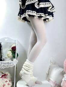 1双女士秋冬针织瑜伽/家居/休闲/运动腿套，露趾设计，用途广泛 - 彩色 - 查看 8