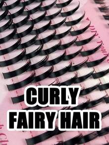 245Pcs Lower Eyelash Fairy Hair Thick Cluster Eyelashes Three-In-One Lash Clusters With Spikes Kit With Bottom Eyelash Extensions Thick Volume Eyelash Clusters Kit Wispy Individual Lash Extensions Kit With Bond And Seal - Black - View 5