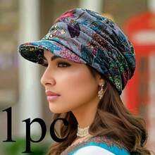 1 Gray/Red Optional Duckbill Cap, Made Of Soft Material, Suitable For Various Scenarios Such As Travel, Tourism, Home, Etc - Multicolor - View 9