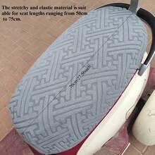 Easypie Selection 新款高弹摩托车保暖罩，采用柔软优质面料，运用弹性技术，设计舒适贴合，适用于各种女士踏板车和电动车，四季皆宜，防烫防滑。 - 紋理座椅套 - 查看 13