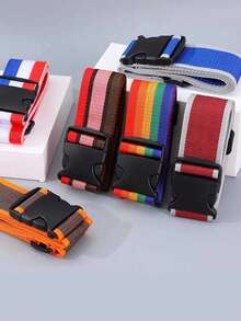 1 Cinta de Mala de Viagem em Linha Reta, Cinta de Embalagem de Mala, Cinta de Fixação de Mala, Cinta de Fixação de Mala de Viagem