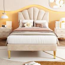 Bed Frames - 米色 - 查看 3
