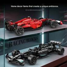 New F1 Race Car Compatible With Building Blocks Remote Control Assembly Car, Gift For Boys And Girls - Perfect Gift - New Year Gift - Perfect Gift - Gift - Multicolor - View 7