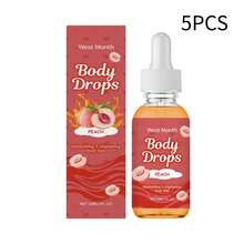 Multi-Functional Body Massage Oil - Firming, Moisturizing, Brightening, Soothing Skin Care Oil - Red - View 8