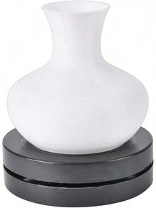 EstiloPlato Giratorio Craft, Placa Giratoria De CeráMica, Artesanal Hecho A Mano Arcilla Platos Giratorio CeráMica Herramienta Escultura Plato De Accionamiento Directo (DiáMetro 17,8)VersióN Mejorada - Diámetro 17,8 - Ver 13