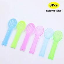 1pc Hamster Cleaning Sand Shovel, Durable & Sturdy Plastic Bathroom Scooper(Random Color)