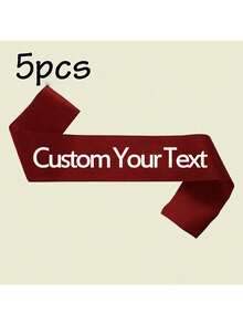 1/2/5/10/20/40/80pcs Custom Party Strap With Text, Custom Sash Personalized Sash With Logo Text, Bride To Be Sash, Bachelorette Sash, Custom Sashes For Pageants Birthday, Custom Sash Make Your Own Sash, Custom Bridal Sash, Bachelorette Party Favors, Bride To Be Sash, Personalized Sash, Bachelorette Party Sash, Custom Sash, Party Favors, Personalized Gift,Apparel Accessories,Chic Autumn,Boyfriend,Girlfriend,Family,Friends - Multicolor - View 26