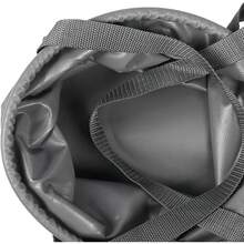 cubeta plegable, tela de malla de PVC gruesa de 10 l y 20 litros, cubeta plegable de gran capacidad de carga, contenedor de agua plegable ligero para pesca, jardinería, lavado de coches (20 litros) - 1 - Ver 8