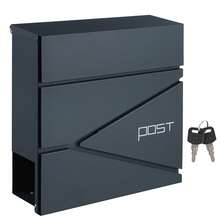 SONGMICS Mailboxes - Anthracite - View 2