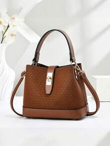 New Minimalist Women's Crossbody Bag, Classic Elegant Chic Fashion Durable Convenient Versatile Casual All-Season Matching, Tall And Luxurious, Suitable For Travel And Shopping, Large Capacity, Can Be Worn On Shoulder Or Crossbody - Multicolor - View 11
