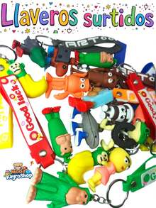 SET de 12  Llaveros Coleccionables de los Virales Brainrots  Casual  Calle    Silicona    Multicompartimento  Figuras    Ideal para Regalo, Colección o Decoración, Ideal para Fiestas Decembrinas, Día de Reyes, Navidad - 12 Piezas - Ver 3