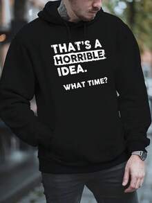 Moletons masculinos - Preto - Ver 2