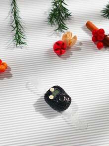 Rhinestone Flower Electronic Finger Tally Counter, Digital Display, Manual Click Counter, Handheld Counting Counter For Knitting, Golf, Fishing, School Sports Events, Ramadan Gift - Multicolor - View 17