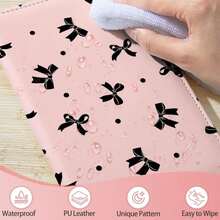 Server Book, PU Leather Server Books For Waitress With Zipper Pockets, Waitress Book With Pen Holder Fit Server Apron Check Presenters For Restaurants - Colored - View 2