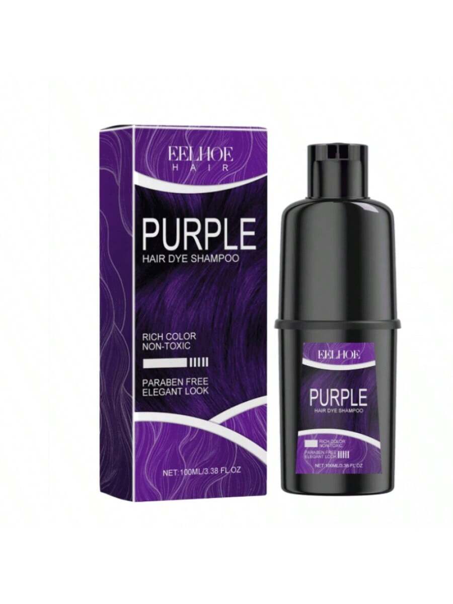 Champú para teñir el cabello (morado)
