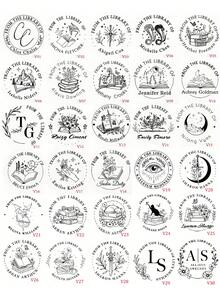 1PC Custom Wedding Embosser, Napkin Embosser, Monogram Embosser For Napkins, Envelopes, And Invitations-Gold