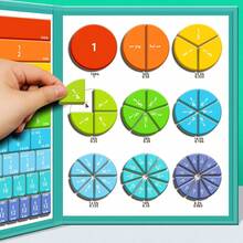 2025 New Fraction Math Teaching Tool, Fraction Science Education Hands-On Textbook, Classroom Demonstration & Interactive Math Addition Subtraction Sense, Birthday Gift - Christmas Gift - Perfect Gift