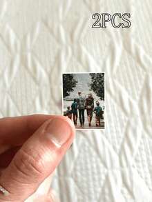 1/5/10张定制照片条，个性化照相亭打印，胶片条设计，定制照相亭打印，个性化照相亭打印，婚礼照相亭卡片，照相亭照片条相框，小礼物，日期预订卡，适用于周年纪念日、情人节、母亲节、生日、父亲节、毕业典礼、婚礼、乔迁之喜等各种场合 - 彩色 - 查看 10