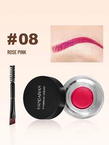 HANDAIYAN Waterproof Long-Lasting Eyebrow Gel, No Clumping Or Smudging, Creates Perfect Defined Brows. Suitable For Party Makeup, Halloween, Back To School, And Daily Campus Makeup. Also Suitable For Graduation Season, Autumn, Winter, Y2K Fashion, Women's Makeup, Cosmetics, Parties, Beach Trips, Camping, Outdoor Activities, School, Campus Travel, Holidays, Decorations, Gifts, Rose Girl Cosplay, To Showcase The Best Color, Charm And Atmosphere. - Nhiều màu - Xem 11