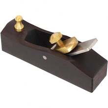 cepillo de madera - Cepillo de mano de 3,2 pulgadas para trabajar la madera, cepillo de desbaste de madera de fondo plano, cepillo de mano de bloque para trabajar la madera - 1 - Ver 7