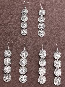 1件男士极简西部牛仔风格欧美跨界朋克耳环 - 耳飾 - 查看 1