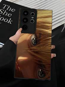 Funda para teléfono con diseño de ojos anime, color dorado, protección anti-golpes, ideal para fans de animé, material resistente Cubierta de teléfono de colores mixtos con estampado completo para 17 PRO MAX/17 AIR/15 ProMax/16 PROMAX/Galaxy S22/S23/S24/S23 Plus/S24 Ultra/S25/A15/A33/A23, cubierta de Halloween, estética de cubiertas, cubierta 2D plana, cubierta vintage, cubierta de collage, cubierta de moda, cubierta con flores, cubierta cool, cubierta adorable, diseño de impresión UV, seguidores de , amantes de la moda - Color mixto 1 - Ver 3