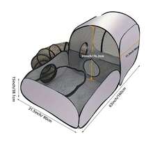 Cat Tunnels - Light Grey - View 4