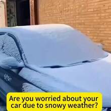 Car Window Shades Front Windshield Car Snow Ice Protector Window Windshield Sun Shade Foldable Heat Resistant UV Protection