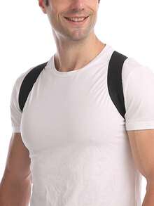 1 pieza, Equipo de protección deportiva y de acondicionamiento físico para exteriores, protección diaria de la cintura y los hombros para hombres y mujeres, correas y tirantes invisibles para la presión de la espalda - Multicolor - Ver 5
