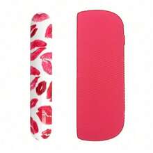Juego de funda y cubierta de silicona con diseño de beso en los labios para IQOS Iluma e IQOS Iluma I - Lado de la concha - Ver 9