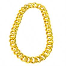 Bộ phụ kiện trang phục Hip Hop Bling - Dây chuyền mặt đô la, Nhẫn đô la đính đá, Kính râm dây xích vàng, Đồng hồ vàng, Đồ trang trí Hip Hop Punk phóng đại - Vàng - Xem 9