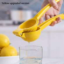 New Manual Juicer, Home Portable Manual Lemon Juicer, Manual Mini Fruit Juicer Halloween And Christmas(Material: Plastic) - Multicolor - View 1
