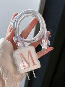 Three Pieces Charging Case Set Compatible With Apple Devices, Featuring A Wave Design. Compatible With 20W/30W Fast Charging Adapters. Scratch-Resistant Accessories (B/C/D/E/F/G/H/I/J/K/L/M/N/O/P/Q/R/S/T/U/V/W/X/Y/Z/A).