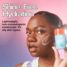 Bubble Skincare LevelUp Gel Face Moisturizer For Oily Skin - Balancing + Hydrating Face Lotion With Niacinamide + Zinc To Improve Texture + Reduce Shine - Daily Lightweight Facial Moisturizer (50ml) - 薄荷藍 - 查看 4