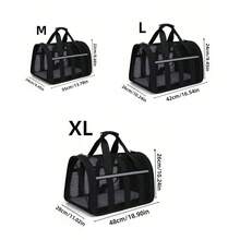 1个透气宠物背包 - 采用轻便耐用的尼龙材质，配有安全拉链 - 是旅行、徒步和户外探险的理想之选 - 彩色 - 查看 8