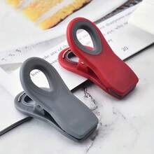 3/6/9pcs Food Bag Clips, Multi-Functional Food Storage Bag Sealing Clips, Moisture-Proof And Dust-Proof Airtight Clips, Suitable For Various Plastic Bags And Snack Bags, Kitchen Organization And Storage, Kitchen Accessories