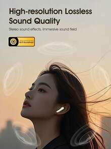 Philips Premium True Wireless In-Ear Headphones,TAT2020,Long Battery Life, High-Fidelity Sound, Clear Calls With Noise Cancellation - Black - View 5