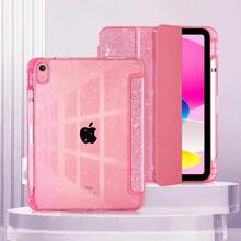Glitter Tablet A16 2025 With Pcil Holder Funda 11 M3 M2 5 Sparkling Silvery Cover.Accessories. - trắng - Xem 9