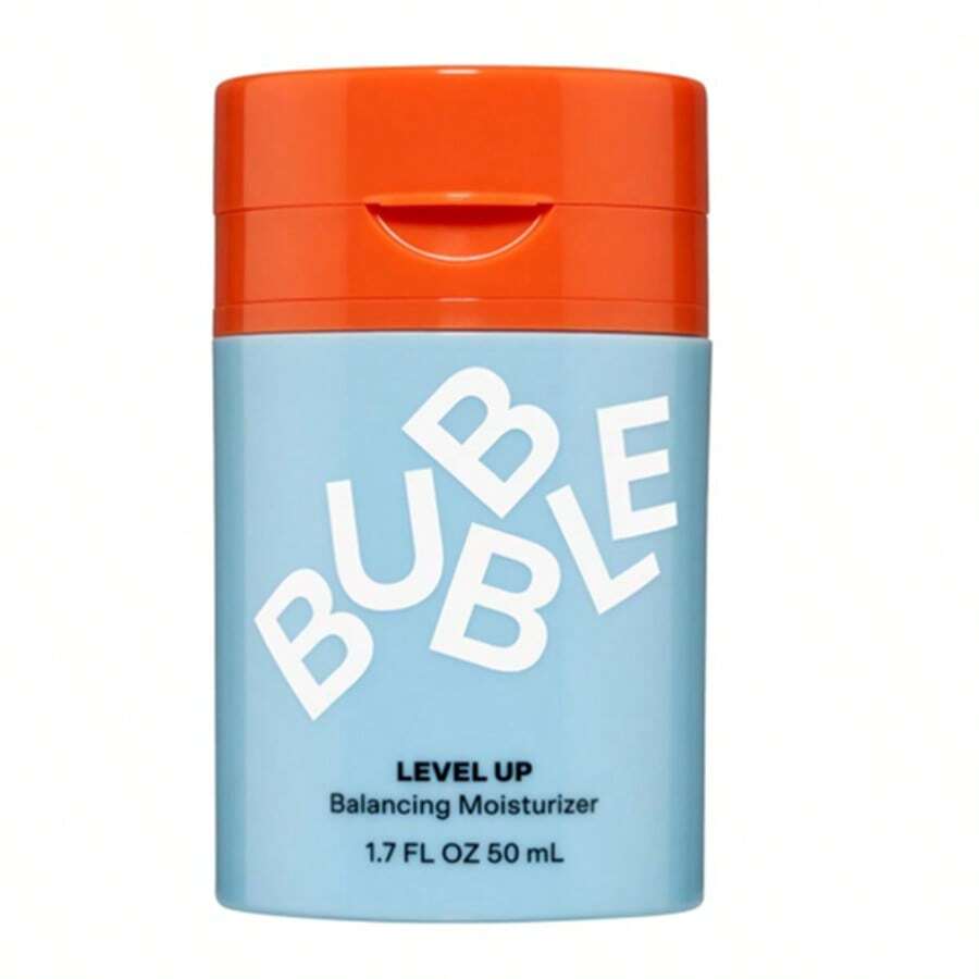 Bubble Skincare LevelUp Gel Face Moisturizer For Oily Skin - Balancing + Hydrating Face Lotion With Niacinamide + Zinc To Improve Texture + Reduce Shine - Daily Lightweight Facial Moisturizer (50ml) - 薄荷藍 - 查看 1