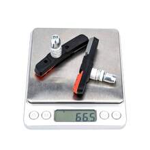 Robust Hard Wearing Rubber Blocks MTB Bicycle V-Brake Pads For MTB Linear Pull V Clamp Braking 73mm V-Brake Pads