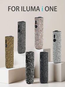 1pc Luxury Rhinestone Studded Protective Case Designed Specifically For IQOS ILUMA I ONE, Featuring Over 8,000 Crystals By Designer Jack Pang, Providing A Glamorous Sparkling Effect, Suitable As A Gift For Dad, Mom, Girlfriend, Boyfriend, Lover And Friends, Compatible With IQOS ILUMA I ONE & ILUMA ONE Accessories - Multicolor - View 3