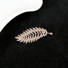 Plum Blossom Butterfly Wreath Peacock Bee Brooch Clothing Accessories Inlaid  Brooch Luxurious Corsage Pin - Y-75 - View 8