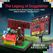 Bloques de ladrillo, juego de bloques de construccin, 213 piezas con pequeo juego de construccin estilo perrito, tamao del modelo 4.5x 3.2x 3. pulgadas - inicial - Ver 6