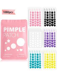 432片星形、心形、爱心图案面部贴纸 - 装饰贴纸,不含酒精,无香料,温和亲肤,易于粘贴,防水面部彩绘贴纸,价格实惠,适合旅行、卧室、化妆等场合,是拍照、面部彩绘的必备品,也适用于各种派对、聚会和娱乐活动,成人适用。 - 彩色 - 查看 19