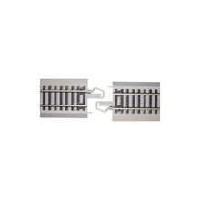 Trains - Radius Curved Track de 45, 72 4/Tarjeta - Riel Plateado nquel con Plataforma de Carretera Gris - Escala HO, Gris - inicial - Ver 3