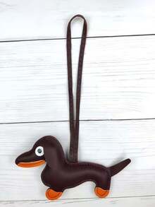 New Fashionable Dachshund Puppy Pendant, Suitable For Daily Wear, Can Be Used As A Bag Accessory, Can Be Given As A Gift To Family, Friends, Classmates, Lovers, For Birthdays, Teachers, And Can Also Serve As A Souvenir. Cute Bag Charm, Bag Pendant Decoration, Bridesmaid Gift, Birthday Gift, A Hanging Accessory For Classmates, Friends, And Colleagues. - Multicolor - View 16