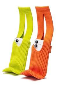 1pc Apple 17 New Knitted Phone Bag, Mini Niche Portable Shoulder Strap Phone Pouch, Autumn/Winter - Multicolor - View 8