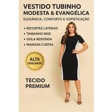Zíper  Bolso  Malhado - Preto - Visão 7