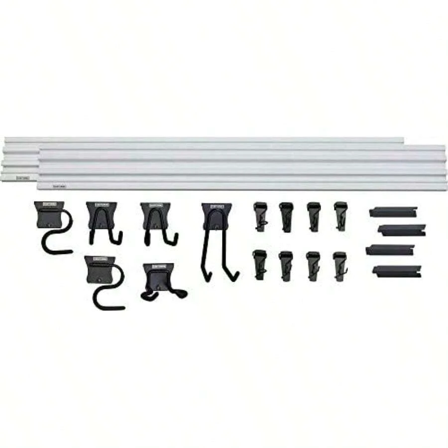 CRAFTSMAN CMST82609VT accesorio de pared para almacenamiento versátil - Gancho para equipo de energía para exteriores(Sistema de riel de 20 PC) - Multicolor - Ver 1