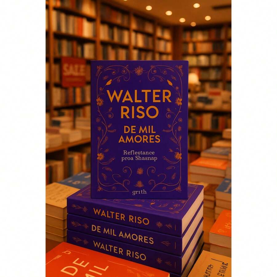 Libro Walter Riso De Mil Amor - Morado Violeta - Ver 1